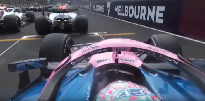 F1: la largada de Colapinto que fue sancionada por los Comisarios Deportivos en el GP de Australia