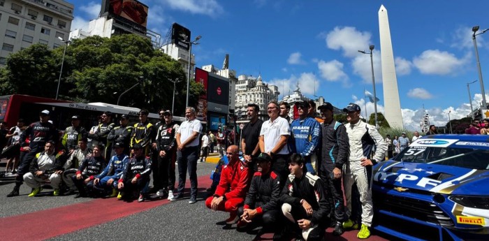 TC2000: ¡Palpitando el Callejero! La caravana de los pilotos en la previa de la primera fecha en Buenos Aires