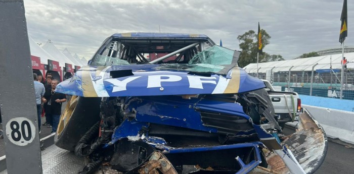 TC2000: ¡On board! Así fue el impactante accidente de Vivian en el Callejero de Buenos Aires