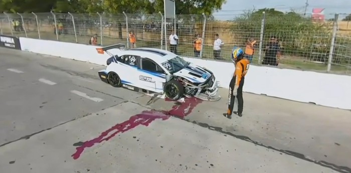 TC2000: el fuerte golpe de Capurro que provocó la bandera roja en la clasificación del Callejero de Buenos Aires