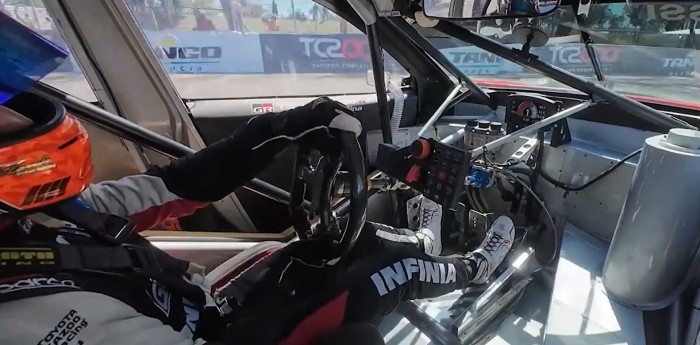 TC2000: ¡On board! El momento de la falla en el Toyota de Rossi que lo obligó a abandonar en el Callejero de Buenos Aires