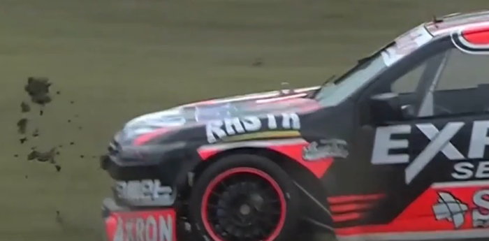 TC Pick Up: ¡Atención! Llegó la lluvia al Mouras y Canapino sufrió un despiste que lo complicó