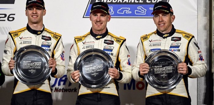 IMSA: Nicolás Varrone se subió al podio en las 12 Horas de Sebring