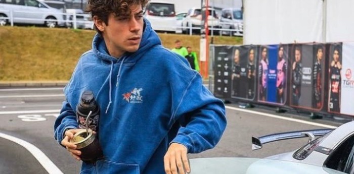 F1: Colapinto llegó al circuito de Suzuka y encontró una sorprendente coincidencia en su box