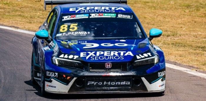 TCR South America: Tiago Pernía, el argentino más rápido de la Práctica 2 en Cascavel