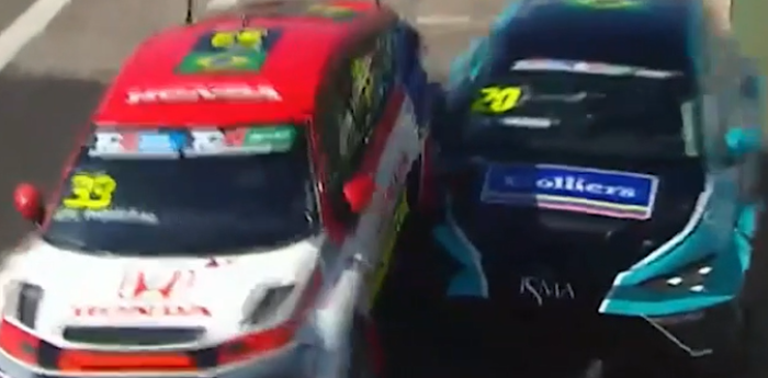 Se canceló la Carrera 1 del TCR South America en Cascavel tras el accidente entre Piquet Jr. y Massa