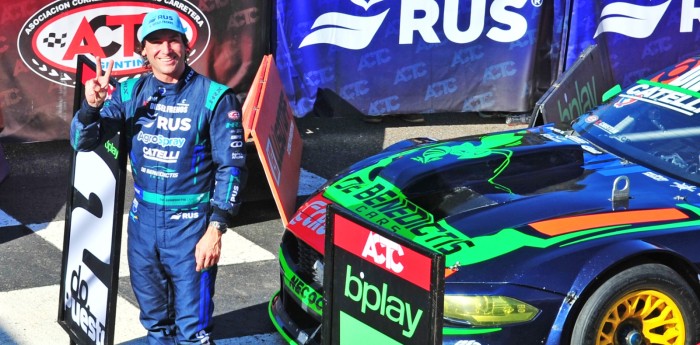 TC: "Fue una vuelta limpia y redonda", la satisfacción de De Benedictis tras clasificar 2° en Neuquén