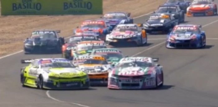 TC: la inédita imagen de la polémica del fin de semana en Neuquén entre Canapino, Landa y Ledesma