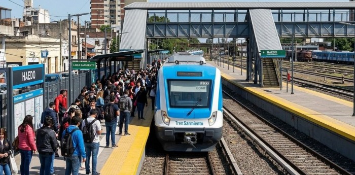 El Tren Sarmiento operará con frecuencia limitada durante el fin de semana largo