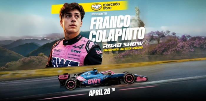 Arranca la preventa para la exhibición de Franco Colapinto en Buenos Aires