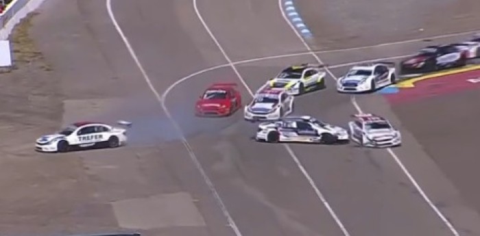 Top Race: así fue la accidentada largada de la final en El Zonda