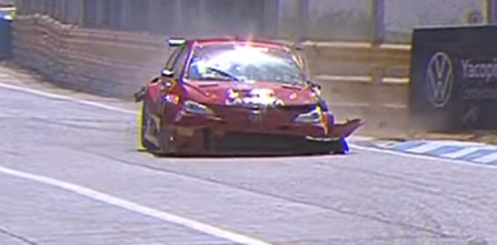 TC2000: el fuerte golpe de Gines que provocó la primera neutralización en El Zonda