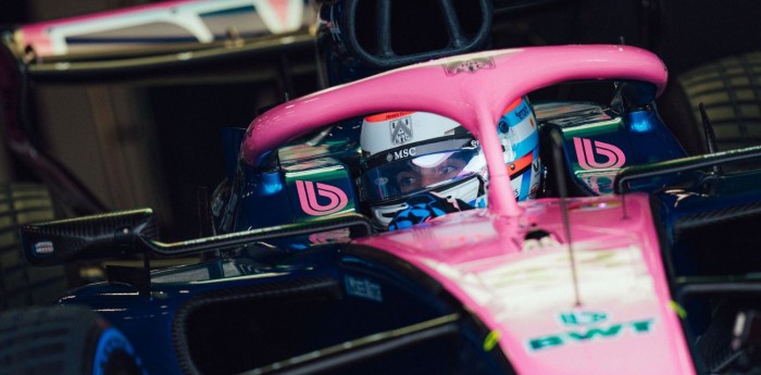 F1: Franco Colapinto completó un filming day con Alpine en la antesala al Road Show en Buenos Aires