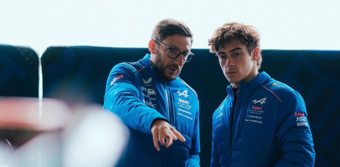 F1: ¡No para! Después de girar en Silverstone, Colapinto volvió a Enstone para subirse al simulador