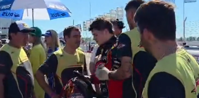 TC: así llegó Moscardini a su box tras el fuerte vuelco en Concepción del Uruguay