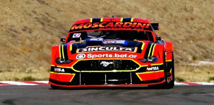 TC: pese al vuelco, Moscardini lideró el primer ensayo en Concepción del Uruguay