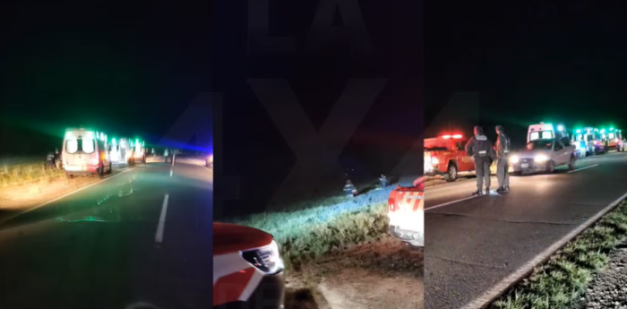 Trágico accidente en La Rioja: murió un joven de 28 años en un accidente entre dos motos y una camioneta