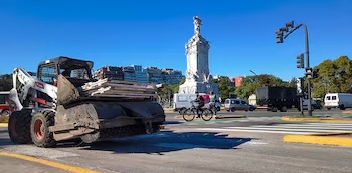 Franco Colapinto en Buenos Aires: así están las calles de Palermo a tres días para la exhibición