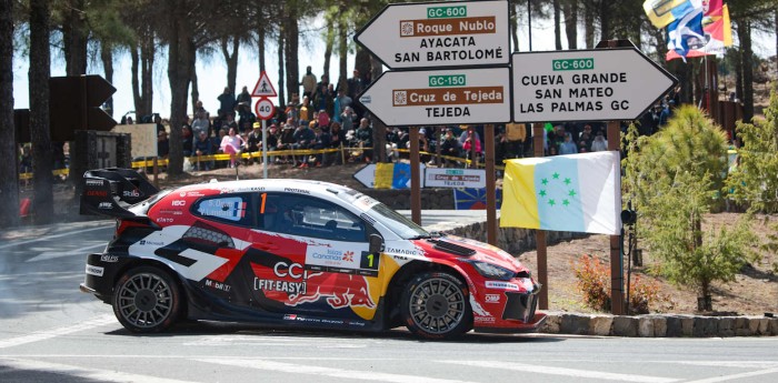 WRC: Ogier encabeza la supremacía de Toyota en la continuidad del Rally de Islas Canarias