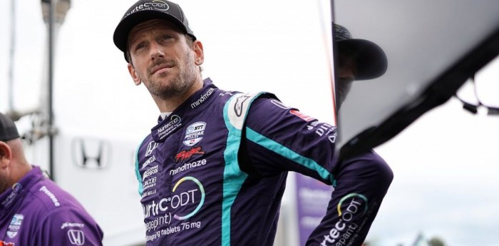IndyCar: la insólita situación que vivió Grosjean en su preparación para las 500 Millas de Indianápolis