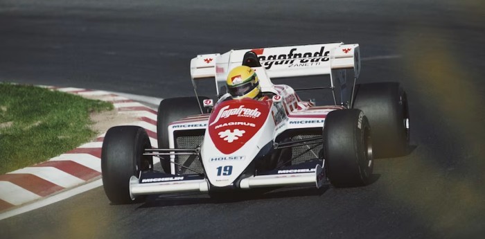 F1: ¡Exclusivo! El Toleman con el que Ayrton Senna hizo podio en el GP de Portugal 1984 será exhibido en Miami