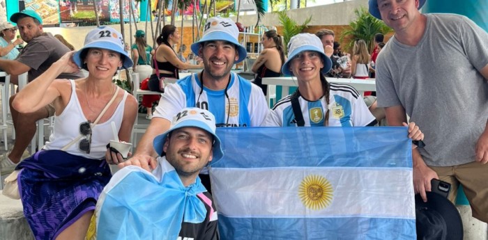 F2: ¡Varrone copó Estados Unidos! La prenda del argentino que se hizo viral en el GP de Miami