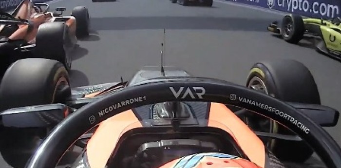 F2: ¡Desde adentro! La on board de la largada de Nicolás Varrone en la sprint de Miami