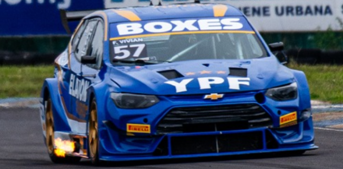 TC2000: Vivian sigue firme y se quedó con el primer entrenamiento en Concordia