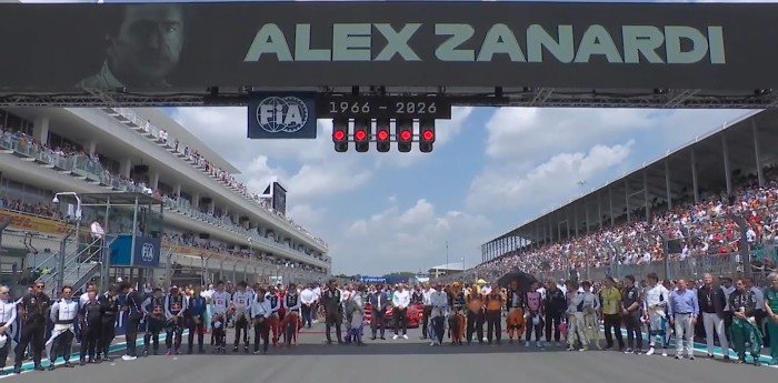 ¡Emotivo! El minuto de silencio de la F1 por la muerte de Alex Zanardi