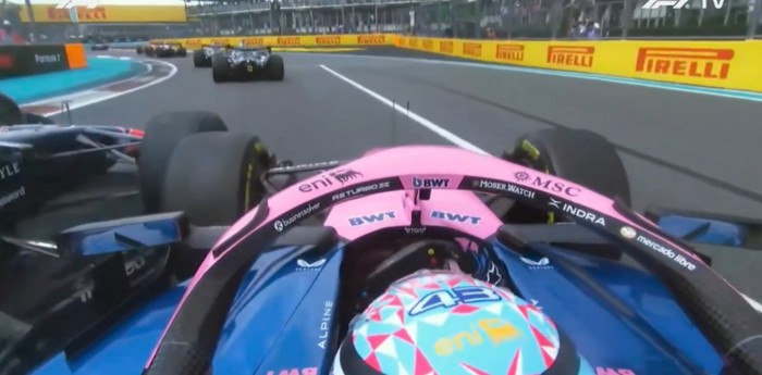 F1: desde adentro, la intensa largada de Franco Colapinto en la Sprint de Miami