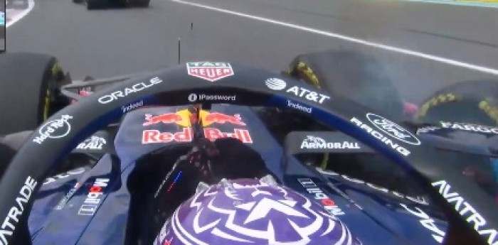 F1: el áspero duelo entre Verstappen y Colapinto en la largada de la Sprint del GP de Miami