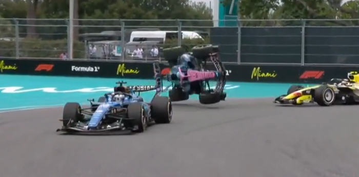 F1: ¡Fuerte vuelco y abandono para Gasly en el GP de Miami!
