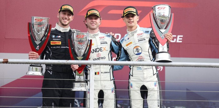 GT World Challenge Europe: Nacho Montenegro y Matisse Lismont ganaron la segunda carrera de la Silver Cup en Brands Hatch