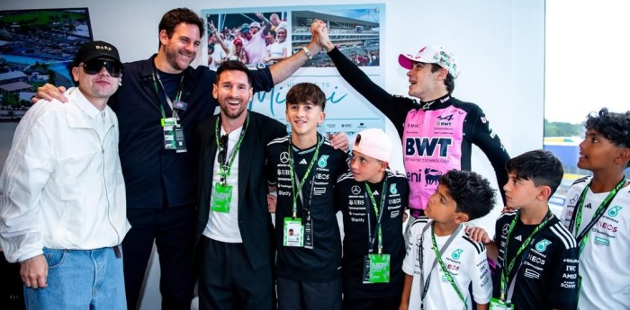 F1: ¡Argentinidad al palo! Colapinto festejó con Messi, Del Potro y Bizarrap su 7° lugar en el GP de Miami