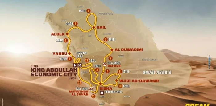 Se presentó el recorrido para la edición 2027 del Dakar en Arabia Saudita