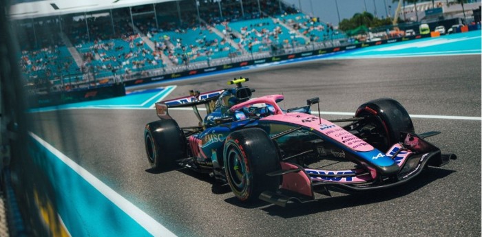 F1: Alpine modificó su novedoso alerón trasero simulando el viejo DRS