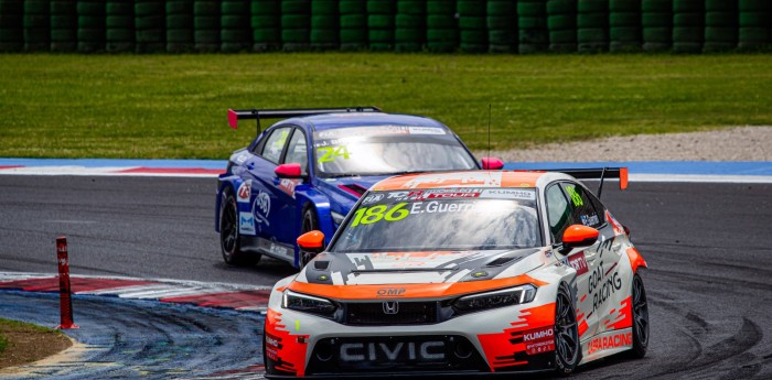 TCR World Tour: Guerrieri y Zago dejaron atrás los entrenamientos en Misano