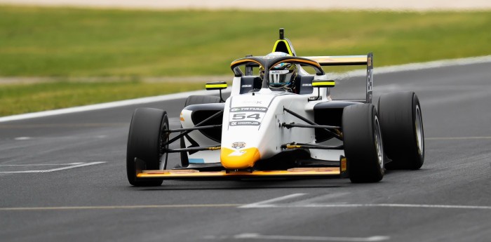 F4 Italiana: Díaz Quaglia no pudo completar la primera final en Misano