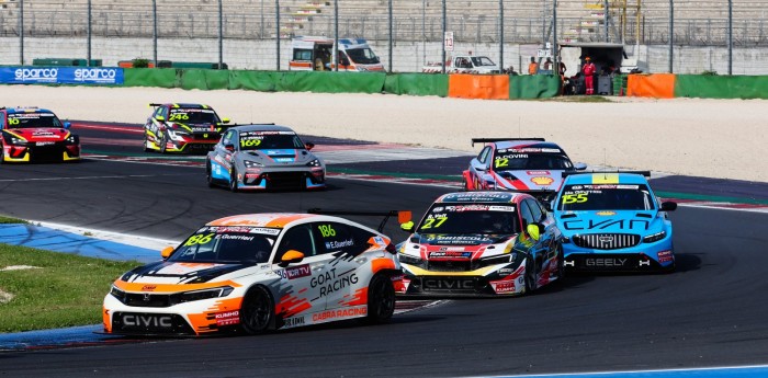 TCR World Tour: Guerrieri y Zago cerraron el paso por Misano con un top diez