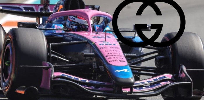 F1: ¿Cómo se vería el Alpine de 2027 con los colores de Gucci?