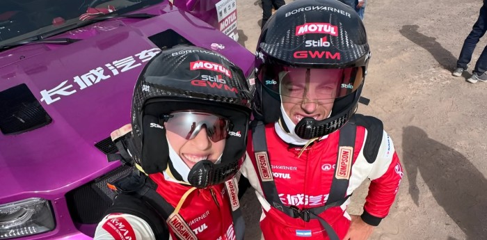 Cavigliasso y Pertegarini ya están en China para debutar en el Rally de Taklimakan con el equipo oficial de GWM