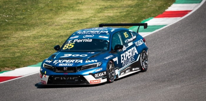 TCR Europeo: Tiago Pernía completó la primera práctica en Spa-Francorchamps