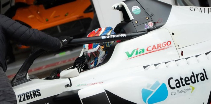 Euroformula Open: Gino Trappa fue protagonista de los entrenamientos en Spa