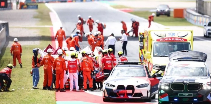 MotoGP: parte médico de Alex Márquez tras su escalofriante accidente en el GP de Cataluña
