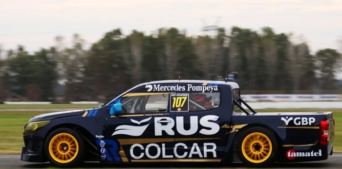 TC Pick Up: de punta a punta, Tobías Martínez obtuvo su primera victoria en La Plata