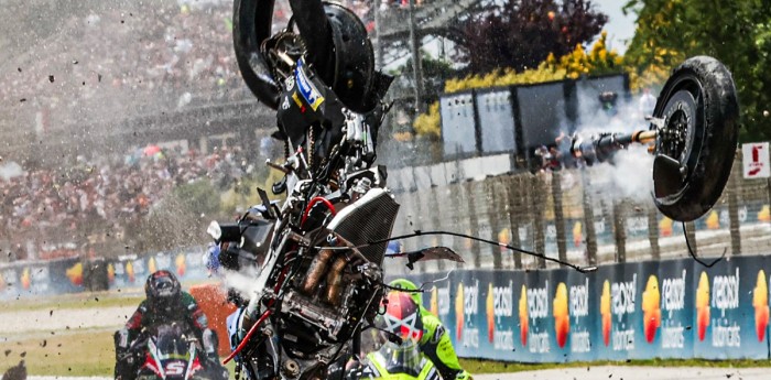 MotoGP: ¡Espeluznante! Así quedaron los restos de la moto de Alex Márquez tras el violentísimo accidente en Barcelona