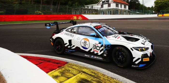 GT World Challenge Europe: Nacho Montenegro comenzó a girar en el Prólogo de las 24 Horas de Spa