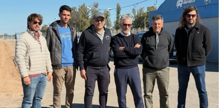 TC: Roberto Argento visitó Rafaela para relevar las obras en el autódromo