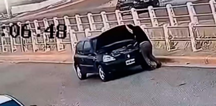 Comodoro Rivadavia: fue atropellada por su propio auto mientras revisaba la batería