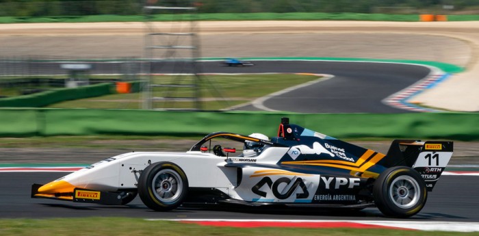 F4 Italiana: Thiago Palotini protagonizó un accidente en Vallelunga y no será de la partida en la segunda fecha